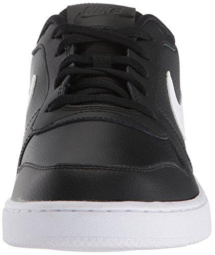 Nike Men's Ebernon Low Basketball Shoe, Black/White, 12 Regular US