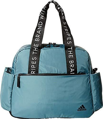 adidas Sport to Street Tote Bag, Raw Green/Black, One Size
