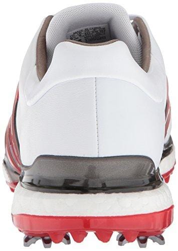 adidas Men's TOUR 360 2.0 Golf Shoe, White/Scarlet/Dark Silver Metallic, 11 M US [product _type] adidas - Ultra Pickleball - The Pickleball Paddle MegaStore