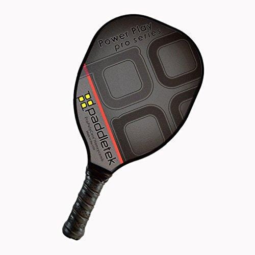 Paddletek Power Play Pro Pickleball Paddle, Black [product _type] Paddletek - Ultra Pickleball - The Pickleball Paddle MegaStore