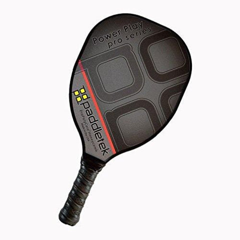 Paddletek Power Play Pro Pickleball Paddle, Black [product _type] Paddletek - Ultra Pickleball - The Pickleball Paddle MegaStore