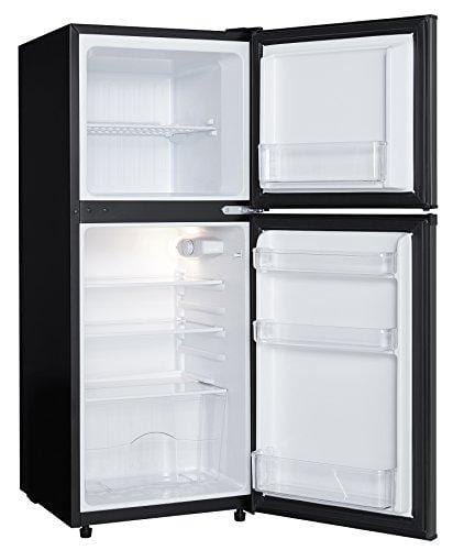 Danby DCR047A1BBSL Dual Door Compact Refrigerator, Black Stainless