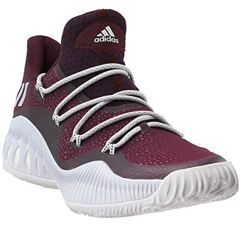 adidas Crazy Explosive Low Shoe - Men's Basketball 14 Maroon/White/Black
