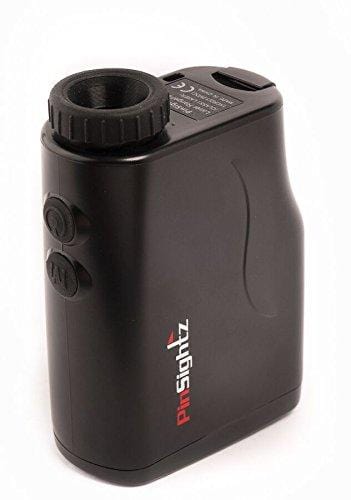 PinSightz Golf Range Finder (Laser Accurate) Distance, Slope, Speed, Height, and Ranging | Vibration Lock with Pin Finder | Fog and Interference Protection | Incl. Case and Battery