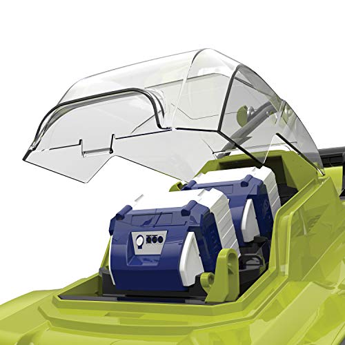 Sun Joe 24V-X2-17LM Mulching Lawn Mower w/Grass Catcher, Kit (w/ 2X 4.0-Ah Battery and Charger)