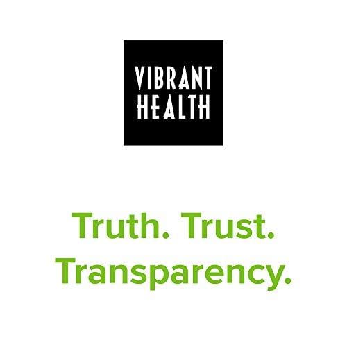 Vibrant Health, Green Vibrance, Plant-Based Superfood Powder, 25 Billion Probiotics Per Scoop, Vegetarian and Gluten Free, 60 Servings (FFP)