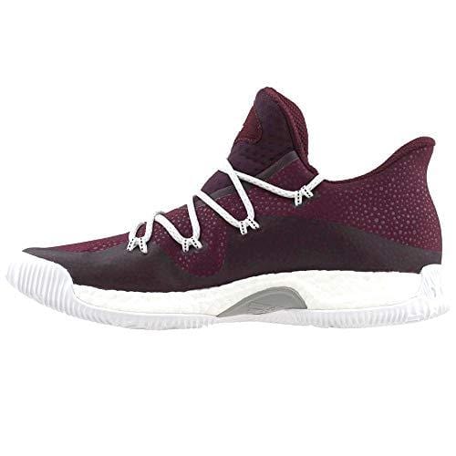 adidas Crazy Explosive Low Shoe - Men's Basketball 14 Maroon/White/Black