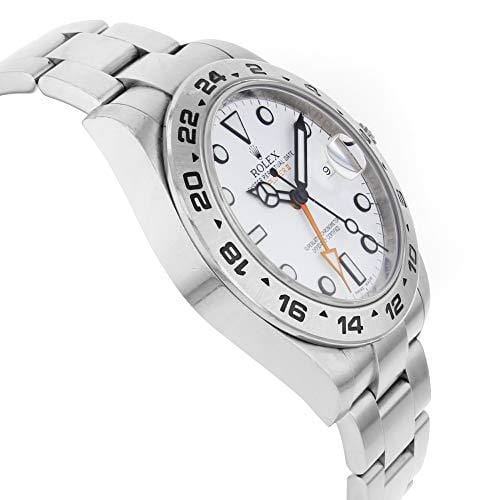 Rolex Explorer II White Dial Stainless Steel Oyster Bracelet Automatic Men's Watch 216570WSO