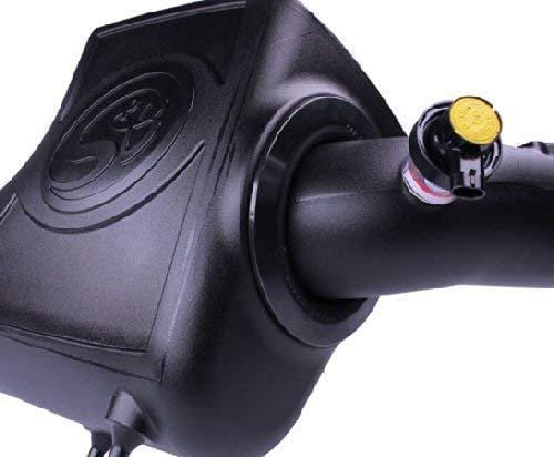 S&B Filters 75-5070 Cold Air Intake For 2003-2007 Ford Powerstroke 6.0L (Oiled Cleanable, 8-ply Cotton Filter)