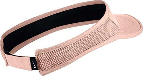 Nike Court Women's Featherlight AeroBill Tennis Visor (Crimson Tint)
