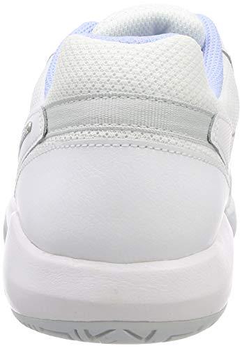 Nike Women's Air Zoom Resistance Tennis Shoes (7 B US, White/Metallic Silver/Pure Platinum)