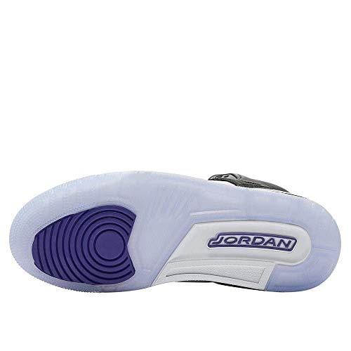 Nike Air Jordan Spizike Men's Shoes Black/Dark Concord/White 315371-005 (9.5 D(M) US)