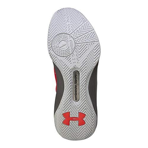 Under Armour Kids Boys UA GS Curry 3ZERO Basketball (Red/Steel/Black, 6 M US Big Kid)