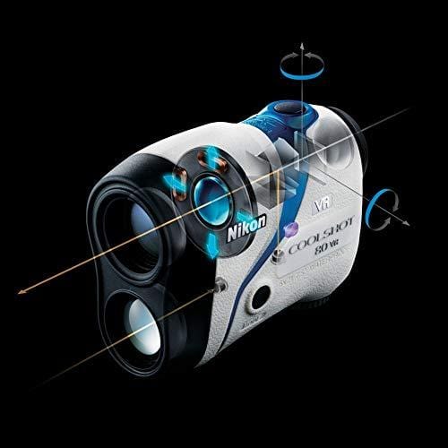 Nikon Golf Coolshot 80 VR Golf Laser Rangefinder (Renewed)