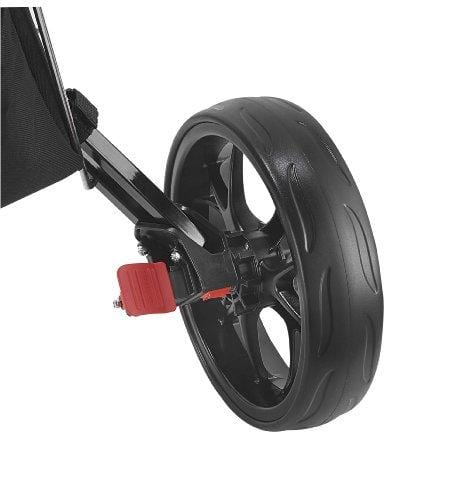 CaddyTek Deluxe 3 Wheel Golf Push Cart Version 3, CaddyLite 11.5 V3-Black [product _type] CaddyTek - Ultra Pickleball - The Pickleball Paddle MegaStore