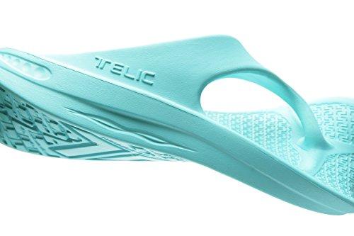 Telic / Terox Flip Flop Sandal Shoes Color Aqua Lagoon Various Sizes (XXX-Large)
