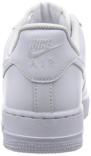 Nike Mens Air Force 1 Low 07 Basketball Shoe White/White 11