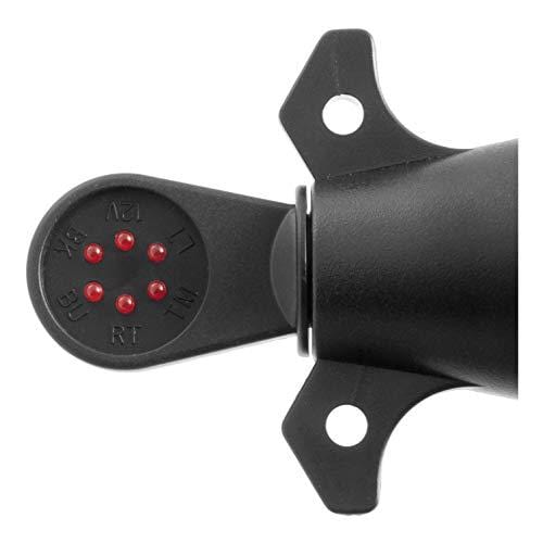 CURT 58271 Vehicle Socket RV Blade 7-Way Towing Tester 7-Pin Trailer Wiring
