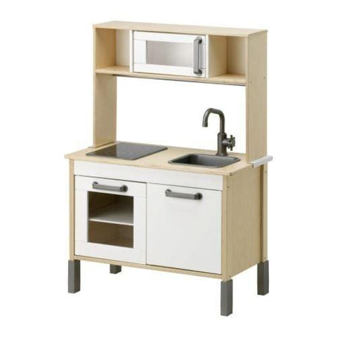 Ikea Duktig Mini-kitchen, Birch Plywood, White