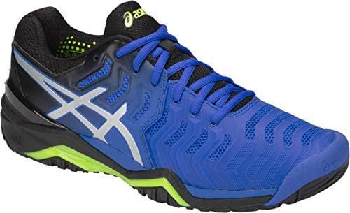ASICS Gel-Resolution 7 Men's Tennis Shoe, Illusion Blue/Silver, 10.5 D US