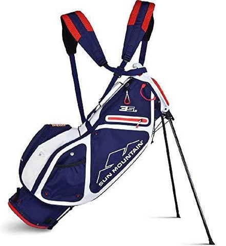 Sun Mountain 2019 3.5 Ls Stand Bag Navy/Red