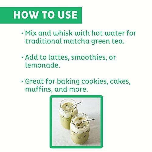 KOS Organic Matcha Powder | No Additives, 100% Pure Matcha Green Tea Powder | USDA Organic, High In Antioxidants, Clean Energy Promoting Plant Based Ingredient, 316.8g, 120 Servings
