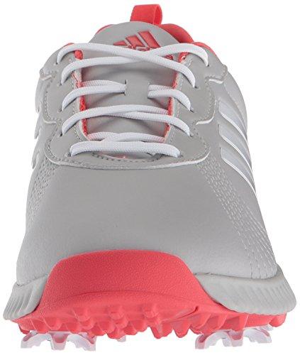 adidas Women's W Response Bounce Golf Shoe, Grey Two FTWR White/Real Coral s, 5 Medium US [product _type] adidas - Ultra Pickleball - The Pickleball Paddle MegaStore