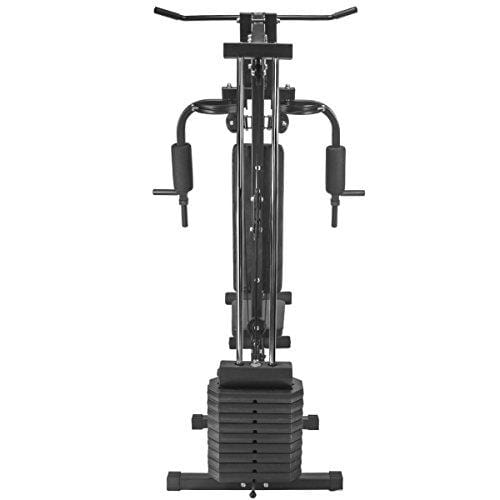 XtremepowerUS Multifunction Home Gym Fitness Station Workout Machine, w/ 100 Lbs Weight