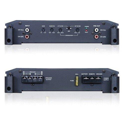 Alpine BBX-T600 Amplifier and SWT-S10 10" Bass Tube - Includes Wire kit