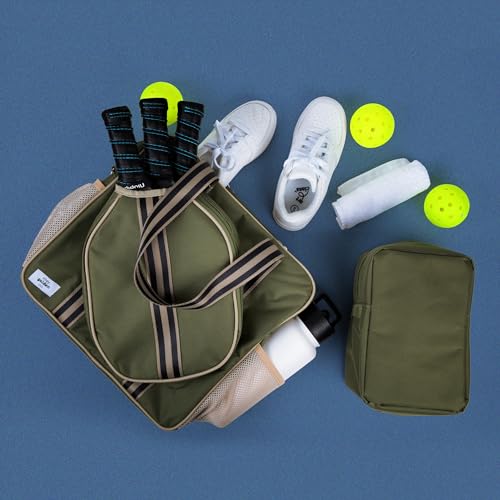 Stay Golden Co. Pickleball Bag (Olive Green)