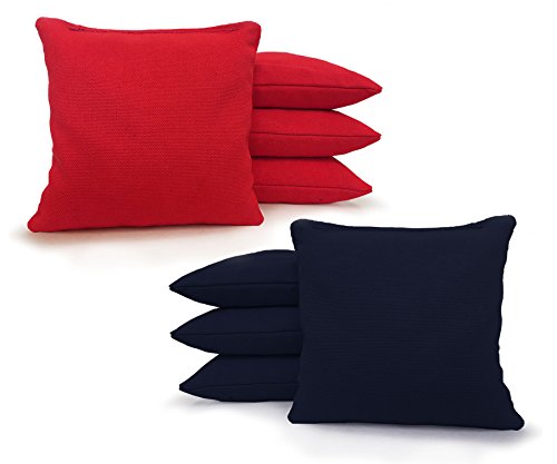 Tailgating Pros 4'x2' & 3'x2' Premium Woodgrain Cornhole Game w/Carrying Case & Set of 8 Corn Hole Bags - 150+ Color Combos! Optional LED Lights