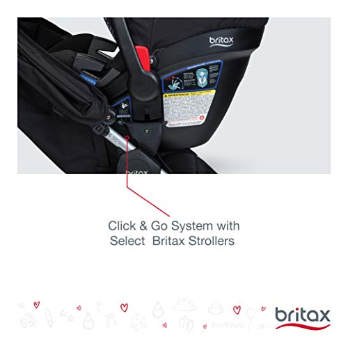 Britax B-Safe 35 Infant Car Seat - 1 Layer Impact Protection, Ashton