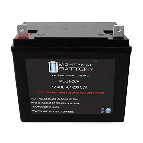 Mighty Max Battery ML-U1 12V 200CCA Battery for Craftsman 25780 Lawn Tractor and Mower Brand Product
