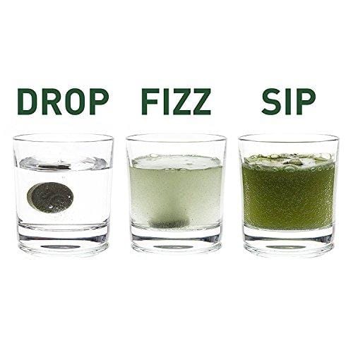 8Greens Effervescent Super Greens Dietary Supplement - 8 Essential Healthy Real Greens in One (6 Tubes / 60 Tablets)