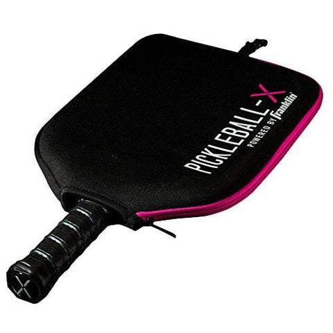 Franklin Sports Pickleball Paddle Cover - Black/Pink