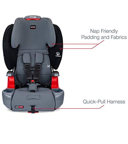 Britax Grow with You ClickTight Harness-2-Booster Car Seat, Otto SafeWash