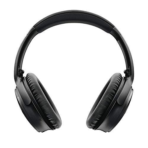 Bose QuietComfort 35 II Wireless Bluetooth Headphones, Noise-Cancelling, with Alexa voice control, enabled with Bose AR – Black
