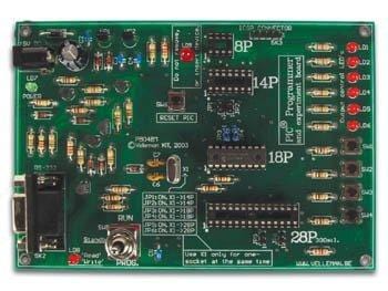 PIC PROGRAMMER AND EXPERIMENT BOARD