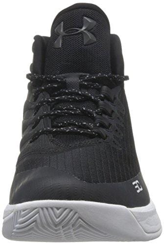 Under Armour Men's Curry 3 Basketball Shoe (10) Black/White
