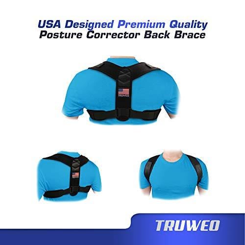 Posture Corrector For Men And Women - USA Designed Adjustable Upper Back Brace For Clavicle Support and Providing Pain Relief From Neck, Back and Shoulder (Universal) - Ultra Pickleball