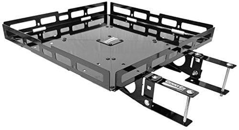 Mount-n-Lock GennyGo RV 4in Bumper-Mounted Generator & Cargo Carrier Tray Kit (TM) (24" x 24", Steel)