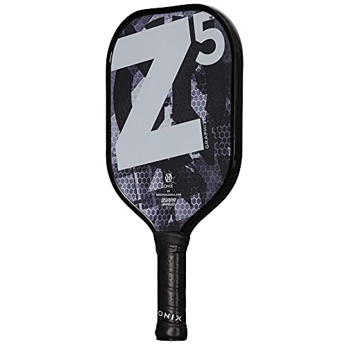 Onix Graphite Z5 Graphite Carbon Fiber Pickleball Paddle with Cushion Comfort Grip