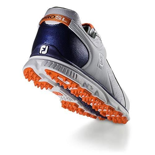 FootJoy Men's Pro/SL-Previous Season Style Golf Shoes White 11.5 W Navy/Orange, US [product _type] FootJoy - Ultra Pickleball - The Pickleball Paddle MegaStore