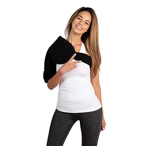 Thermopeutic Shoulder Compression Ice Cold Gel Wrap for Shoulder Injuries (Medium to Large Frame Fit) - Rotator Cuff, Rheumatoid Arthritis, Bursitis, Osteoarthritis,Tendinitis, AC Joint Pain Relief
