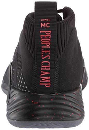 adidas Men's Dame 5, Black/Grey/Night Metallic 9.5 M US