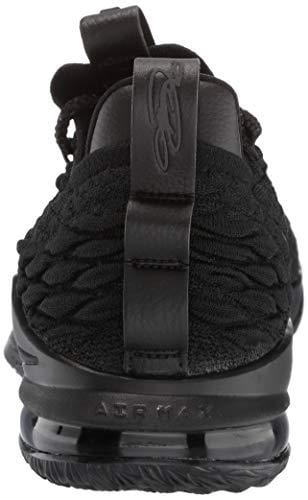 Nike Lebron XV Low Mens Fashion-Sneakers AO1755-004_12 - Black/Black-Thunder Grey