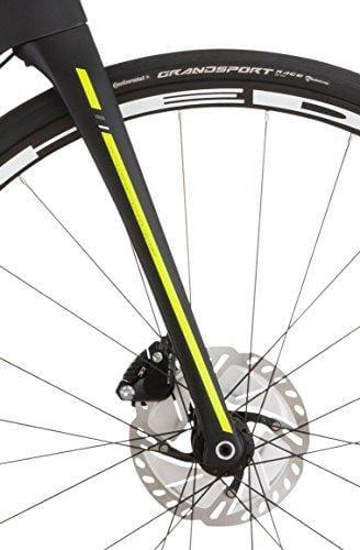 Diamondback Bicycles Century 6 Carbon Endurance Road Bike, 54cm/Medium, Black