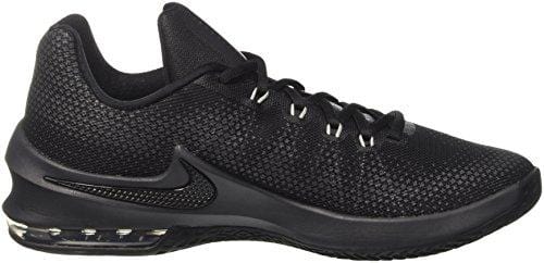 Nike Men's Air Max Infuriate Low Basketball Shoe Black/Anthracite/Dark Grey Size 9 M US