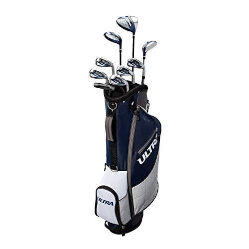 Wilson Golf Ultra Men's 9-Club, Right-Handed Set w/Bag and Covers, Deepwater