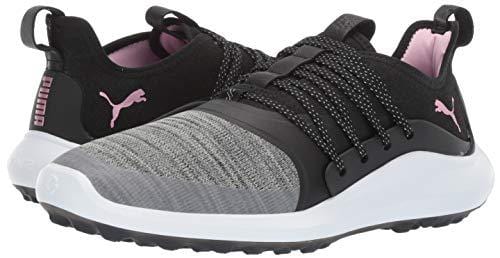 Puma Golf Women's Ignite Nxt Solelace Golf Shoe puma Black-Metallic Pink 10 M US